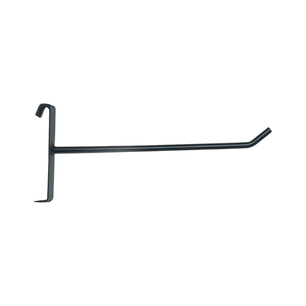 8" Mesh Hooks (Black) [Pack of 20]