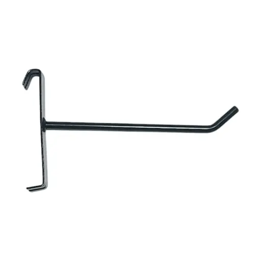 6" Mesh Hook (Black) [Pack of 20]
